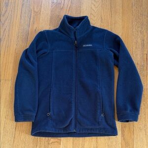 Kids Columbia Navy Fleece Jacket